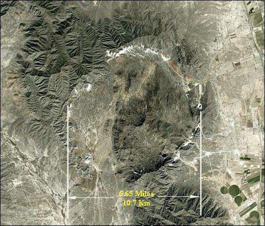 Dinamita Crater, Durango, Mexico