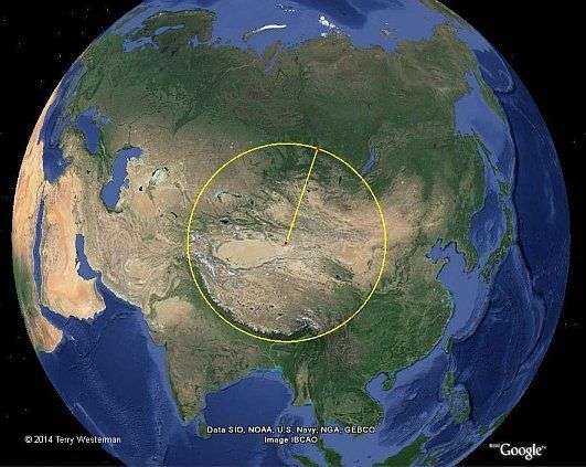 The impact the formed the Himalaya Mountains